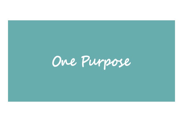 One purpose