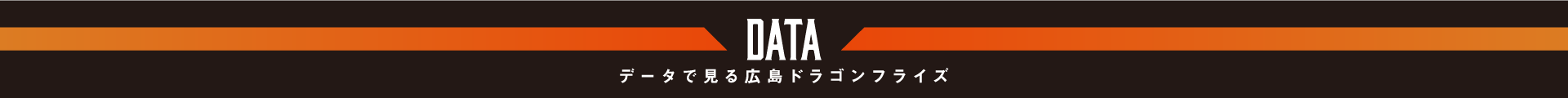 データで見る広島ドラゴンフライズ