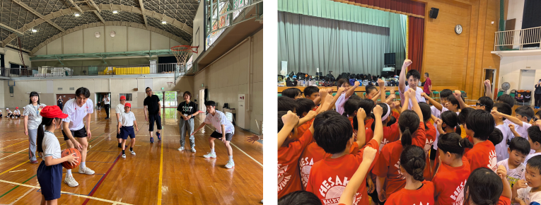 バスケでつながる風景プロジェクト