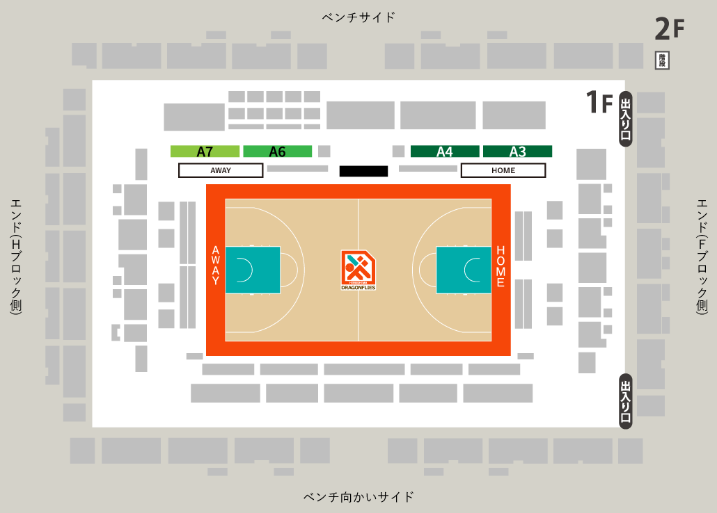ベンチ裏
