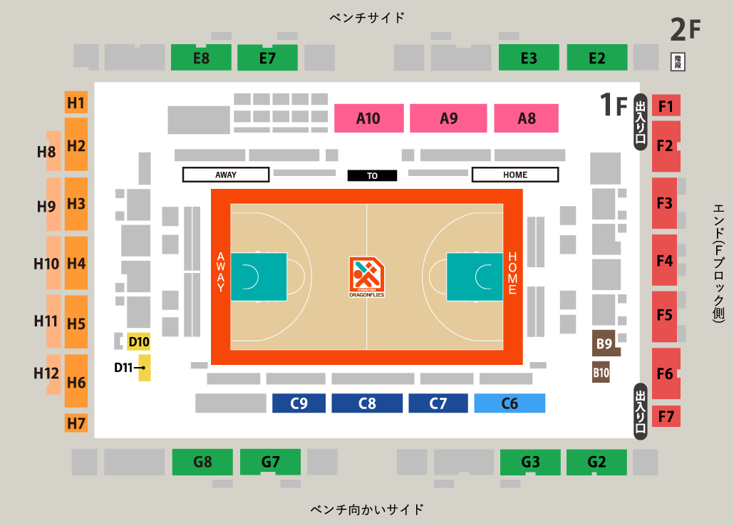 広島サンプラザホール座席図