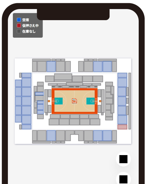 ログインして試合を選択