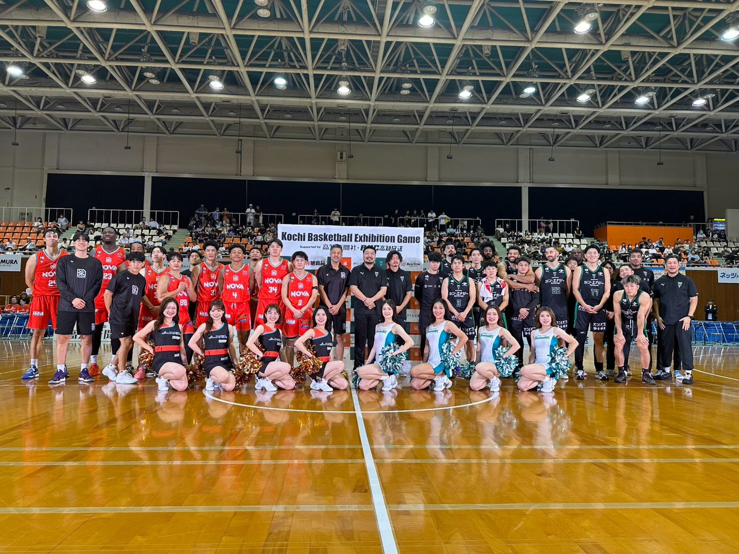 【試合結果】9/5(土) 高知県バスケットボールエキシビションゲーム 神戸ストークス 戦